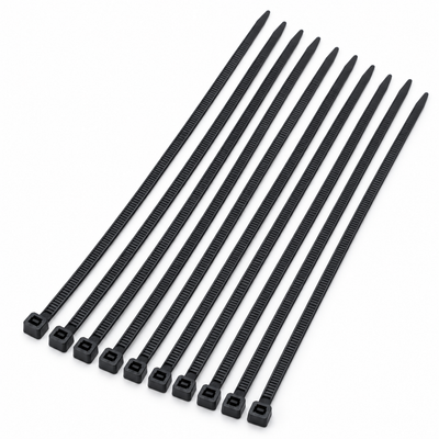 Black Cable Ties 3 x 150mm 50 Pack | Mr Panda