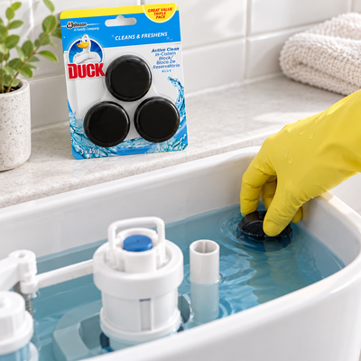 Duck Active Clean Blue Toilet Cistern Blocks 3 x 45g