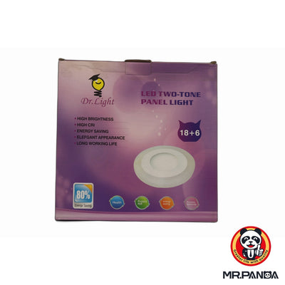 Dr. Light 18+6 LED Two-Tone Panel Light