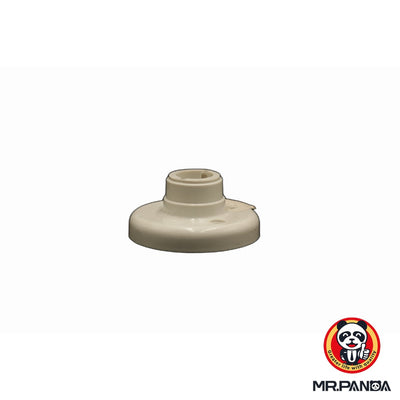 White Plastic Batten Lamp Holder