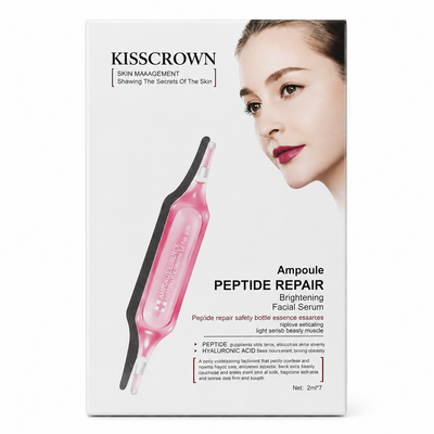 KISSCROWN Peptide Repair Facial Serum Ampoules – 7 × 2ml