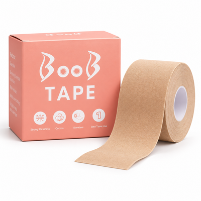 BooB Tape – 5m Cotton Body and Breast Support Tape