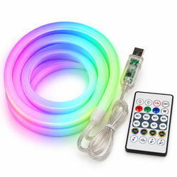 2m RGB LED Neon Rope Light with App & Remote | Mr Panda