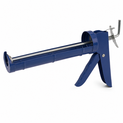 Manual Skeleton Frame Caulking Gun – Blue