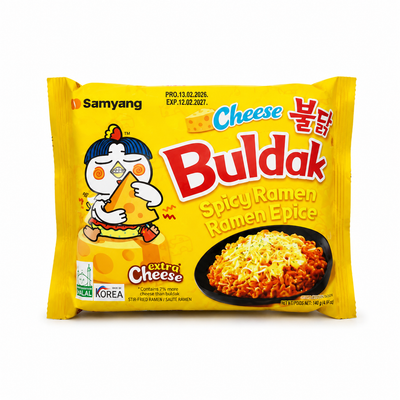 Samyang Buldak Cheese Hot Chicken Flavour Ramen – Multipack