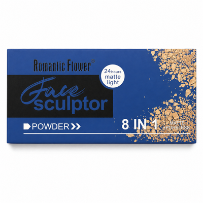 Romantic Flower Face Sculptor 8-in-1 Palette 8 × 3g