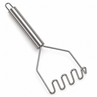 Silver Potato Masher 23cm x 8.5cm | MrPanda