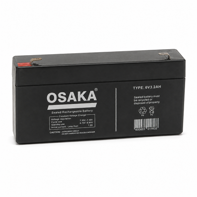 OSAKA 6V 3.2Ah Sealed Rechargeable Battery