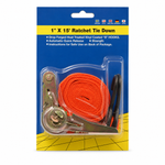 1-Inch x 15-Foot Ratchet Tie-Down Strap | MrPanda