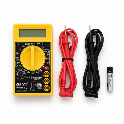 AIYI AY43-053 Digital Multimeter with Test Leads