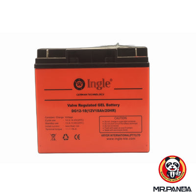 Ingle DG12-18 Valve Regulated GEL Battery