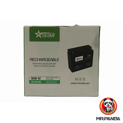 iStar IS18-12 Rechargeable Industrial/Solar Battery