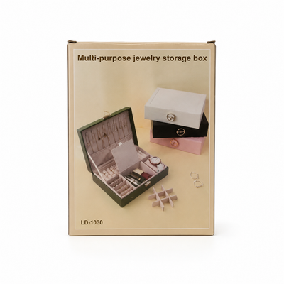 Multi-purpose jewelry storage box