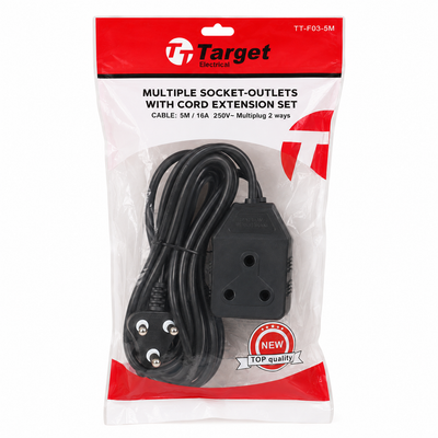 Target Electrical 2-Way Extension Set – 5m