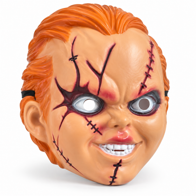 Halloween Scary Doll Mask – Adult Horror Costume