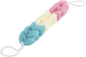 Long Stretchable Braided Bath Loofah