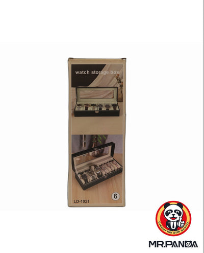 6-Slot Watch Storage and Display Box