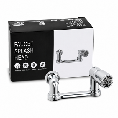 360° Faucet Splash Head | Universal Rotating Kitchen & Bathroom Tap Attachment
