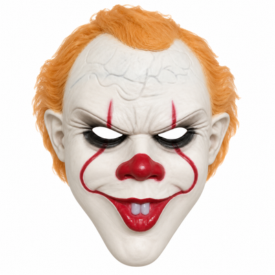 Scary Horror Clown Full-Head Halloween Mask