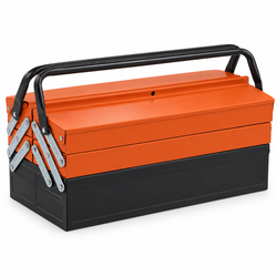 85-Piece Tool Set with Metal Cantilever Toolbox | Mr Panda