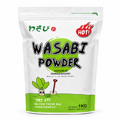 Hot Wasabi Powder – Japanese Horseradish 1kg