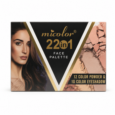 Micolor 22-in-1 Face Powder & Eyeshadow Palette