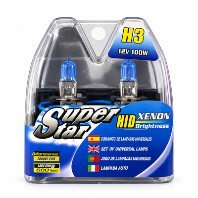 Super Star H3 Halogen Bulbs 12V 100W – 2 Pack