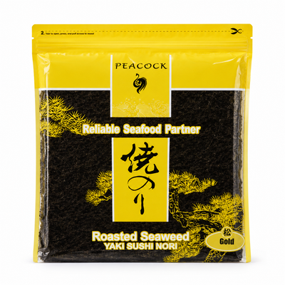 Peacock Gold Roasted Seaweed Yaki Sushi Nori