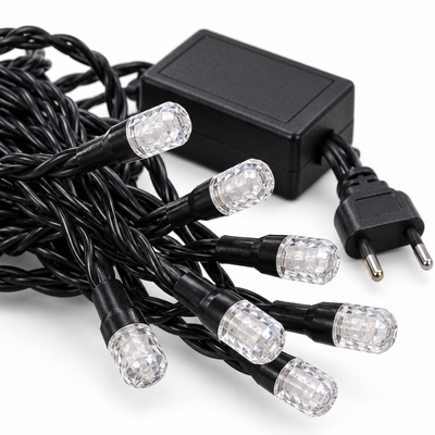 100 LED V8 Multicolour Christmas String Lights | Mr Panda