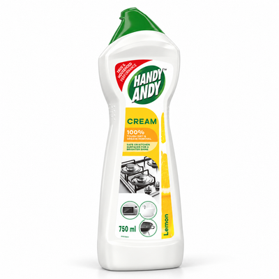 Handy Andy Lemon Cream Cleaner 750ml | Mr Panda