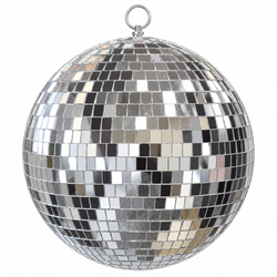 30cm Silver Mirror Disco Ball | MrPanda South Africa