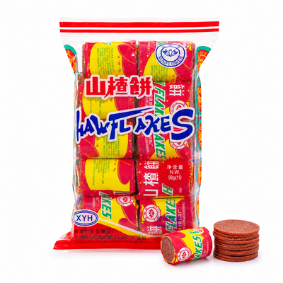 Sunflower Haw Flakes 90g | Individually Wrapped Snack