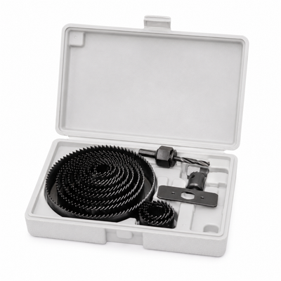 AIYI 16-Piece Hole Saw Set 19–127mm | Carbon Steel