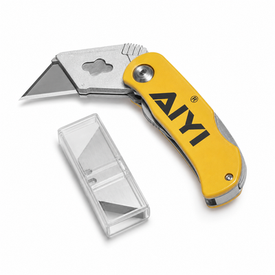 AIYI Folding Utility Knife with Spare Blades