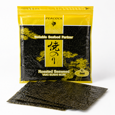 Peacock Gold Roasted Seaweed Yaki Sushi Nori