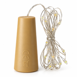 2m Multicolour LED Cork Bottle Fairy Lights