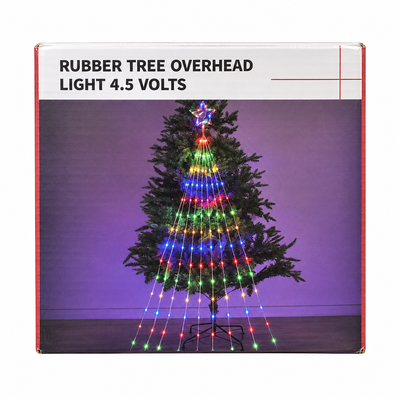 Multicolour Christmas Tree Lights with Star | MrPanda