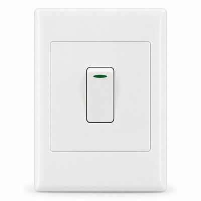 Condere 1 Lever 1 Way Wall Light Switch 16A 250V White