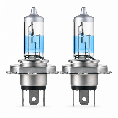 H4 Xenon Halogen Bulbs 12V 100/90W Twin Pack