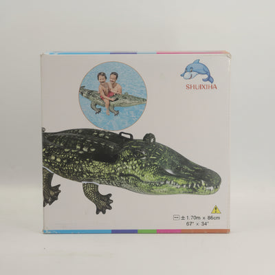 Inflatable Crocodile Pool Float