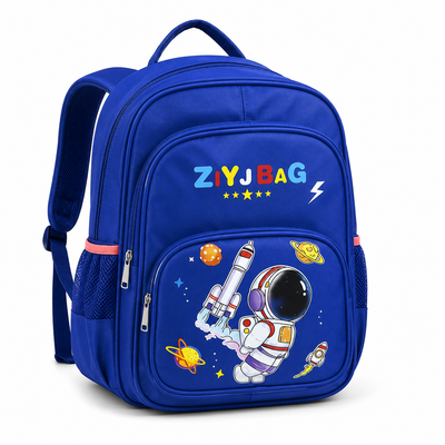 Kids’ Blue Astronaut Space School Backpack