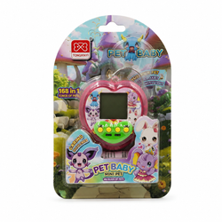 168-in-1 Pet Baby Mini Virtual Pet Game with Keychain