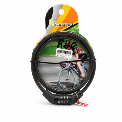 Guangyue 4-Digit Bicycle Combination Cable Lock
