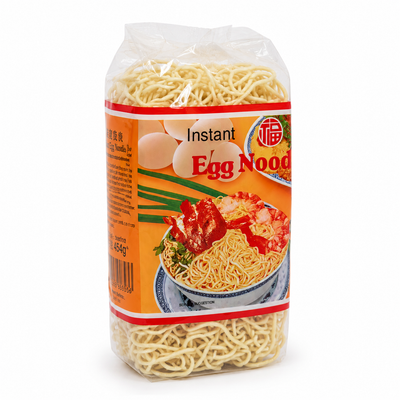 Instant Egg Noodles 454g | Quick-Cooking Halal Noodles