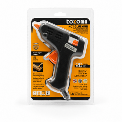 Tokoma 20W Mini Hot Glue Gun for 7mm Glue Sticks