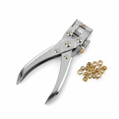 Yong Jin Eyelet Pliers Set with Metal Eyelets