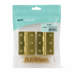 AIYI Gold-Tone Hardware Hinges – 2 Piece Set