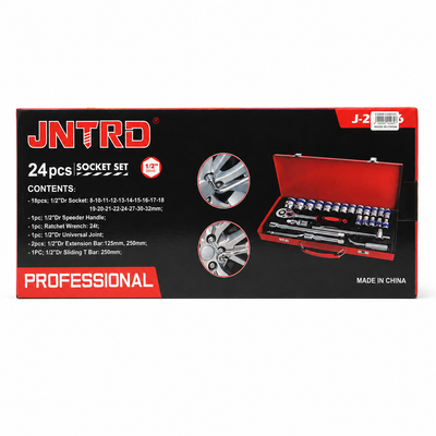JNTRO 24-Piece ½-Inch Drive Socket Set | MrPanda