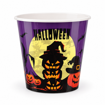 Halloween Popcorn Bucket – Reusable Spooky Snack Holder
