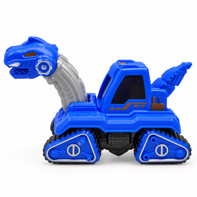 Blue Dinosaur Construction Vehicle Toy Ages 3+ | Mr Panda